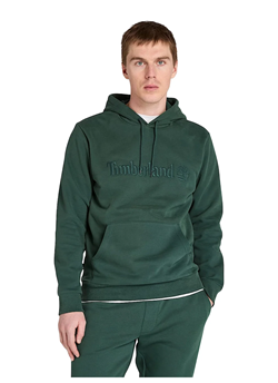 FELPA CON CAPPUCCIO HAMPTON VERDE